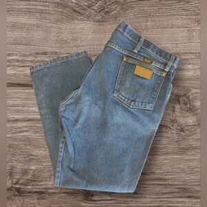Wrangler Blue Relaxed Fit Jeans Size 42x30
